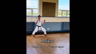 Shotokan Kata - Meikyo 🥋⛩️ #karate #shotokan #karatekata #karatekid #martialarts #blackbelt #shorts
