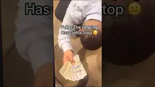 Man gives his WHOLE paycheck to IG model‼️😮