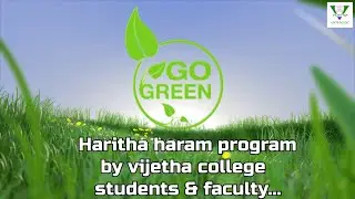 HARITHA HARAM PROGRAM - 2021 BY VIJETHA COLLEGE STUDENTS & FACULTY