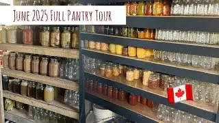 Pantry Tour 2025/ Preparing for harvest season