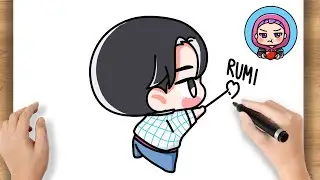How to Draw Jinu Love Rumi Easy | Kpop Demon Hunters Step By Step
