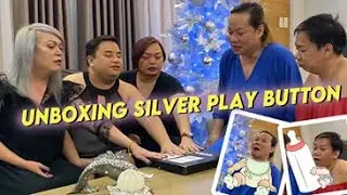 UNBOXING SILVER  PLAY BUTTON FEAT. BEKS BATTALION LASSY AND DIVINE TETAY | BEKS FRIENDS