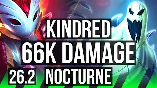 KINDRED vs NOCTURNE (JGL) | 66K damage | EUW Master | 26.2