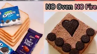 2 min Me Banane Bread Oreo Cake 🎂. Simple Recipe Chocolate cake recipe.