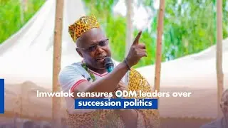 Imwatok censures ODM leaders over succession politics
