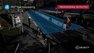 Irisity IRIS&trade; &ndash; Rail trespassing
