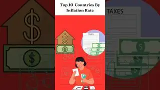 Top 10 Countries With Highest Inflation Rate #top10 #inflation