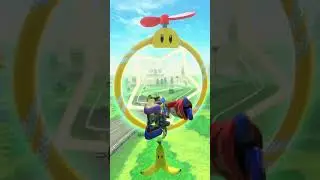 Mario Circuit to Peach Stadium (1/2) in Mario Kart World #mariokart #mariokartworld