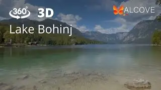 360 3D LAKE BOHINJ, SLOVENIA W/NATURAL SOUNDS -  Full 4k Series in Alcove VR on Meta Quest
