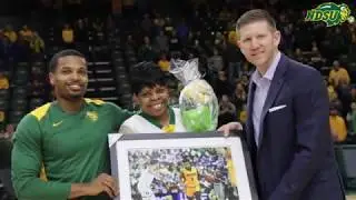 NDSU Men's Basketball Defeats Omaha to win the Summit League Regular Season Title 87-67