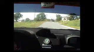 Onboard Barum Rally 2004, RZ4 Slušovice I, Jan Kopecký - Filip Schovánek, Škoda Fabia WRC