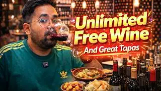 FREE Unlimited Wine in Singapore?! | Tamil Food Explorer Ep.50 | The Winery Tapas | Bar