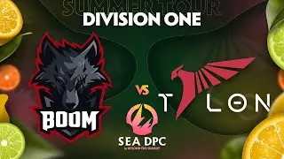 BOOM против Talon, игра 1 &mdash; DPC SEA Div 1: Летний тур с MLP и Трентом