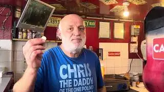 Blackpool-One pound burger visit to Chris Higgitt #OnePoundBurger #ChrisHiggitt #BlackpoolEats