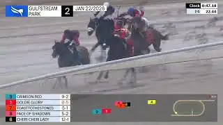 Gulfstream Park January 22, 2026 Race 2