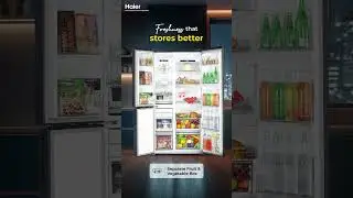 Haier 3 Door Side-by-Side Refrigerator