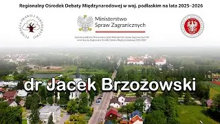 &bdquo;Turystyka w Wojew&oacute;dztwie Podlaskim&rdquo; - dr Jacek Brzozowski / RODM Podlaskie