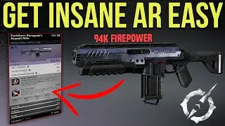 Outriders How to get INSANE Burst AR EASY! Earthborn Renegade