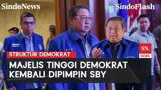 Susunan Pengurus Partai Demokrat, SBY Kembali Terpilih Jadi Ketua Majelis Tinggi | Sindo Flash