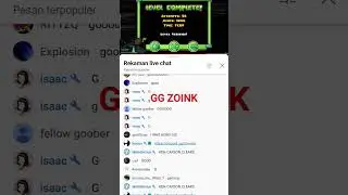 reaksi zoink setelah VERIFIED NULLSCAPES | geometry dash