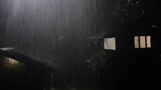 Heavy Rain & Thunder ASMR for Deep Sleep and Relaxation - Live Stream Experience