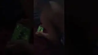 Avian playing scary maze app