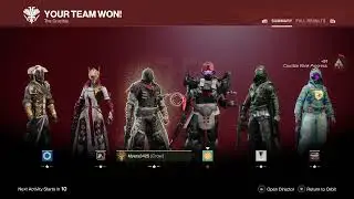 Destiny 2 CRUCIBLE 4K HDR  60FPS