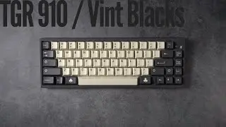 TGR 910 CE with Vintage Blacks (West German) Typing Sounds