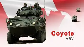 Coyote - An effective armed scouting vehicle of the Canadian army