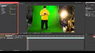 after effects tutorial fixing green screen lighting fast and easy