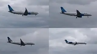 (4K) Runway 27 Landings at George Bush Intercontinental Airport (IAH) United Planes Landings!