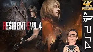 Resident Evil 4 Remake Dublado - Chainsaw Demo | Gameplay PlayStation 4