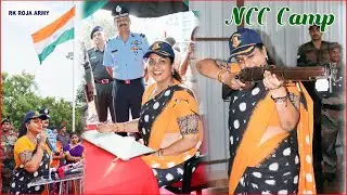 NCC Camp Visited By Minister Roja In TIRUPATI