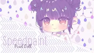 ✿ Speedpaint | SAI - Pixel Doll #1 | (Mouse) ✿
