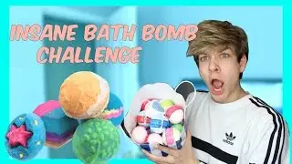EXTREME BATH BOMB CHALLENGE | Nathan Triska