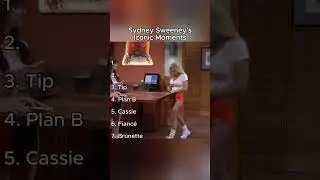 Sydney Sweeney's Iconic Moments