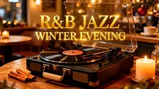 Warm Golden Rain Caf&eacute; RnB Jazz for Focus | Smooth November Night Ambience