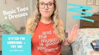 STITCH FIX Unboxing + Try On! May 2021! Basic Tees + Dresses!