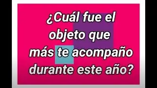 Objetos 2020/herramientas 2021