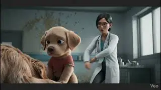Cute puppy and Doctor #trending #shorts #short #viral #youtube #video