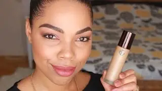 BECCA AQUA LUMINOUS FOUNDATION REVIEW || NATURAL LOOKING FOUNDATION