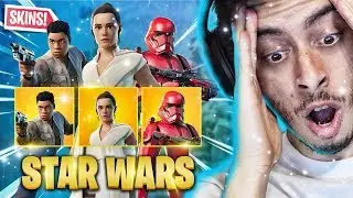 EPIC FICOU LOUCA! SKINS DO STAR WARS, MUITA NEVE NO MAPA E MAIS! - Fornite