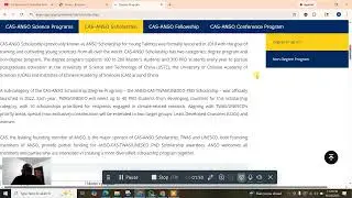 Стипендия CAS-ANSO для иностранных студентов 2026 года