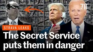 Biden and Trump put in danger by Secret Service agents: #StravaLeaks 2/2