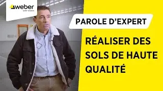 Comment r&eacute;aliser des sols pr&ecirc;ts-&agrave;-couler rapidement et de haute qualit&eacute; ? Weberfloor Service l Weber