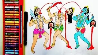 How to Draw Chinnamasta Mata | Chinnamasta Devi Drawing | by Drawing Art