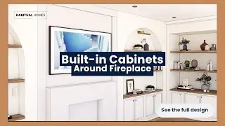 Custom Built-Ins Around a Fireplace | Small Space, Big Possibilities!
