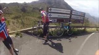 Road biking in Gran Canaria