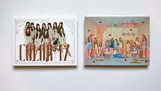 Unboxing IZ*ONE 아이즈원 1st Mini Album COLOR*IZ (Rose & Color Ver)