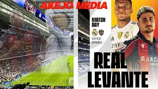LIVE:REAL MADRID VS LEVANTE